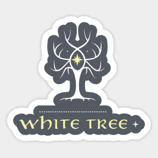 White Tree Festival Sticker